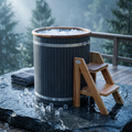 Cold Therapy 1 Person Ice Bath 118 Gallon Cold Plunge 37.5" X 33.25"