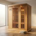 3 - Person FAR Infrared Sauna in Hemlock